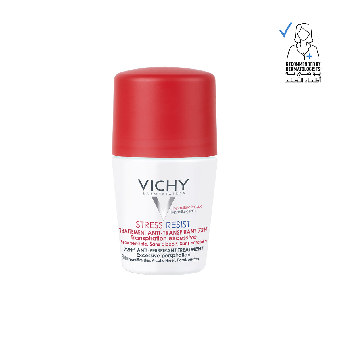 Vichy Stress Resist Anti-perspirant Intensive Treatment 72-hour Roll-on